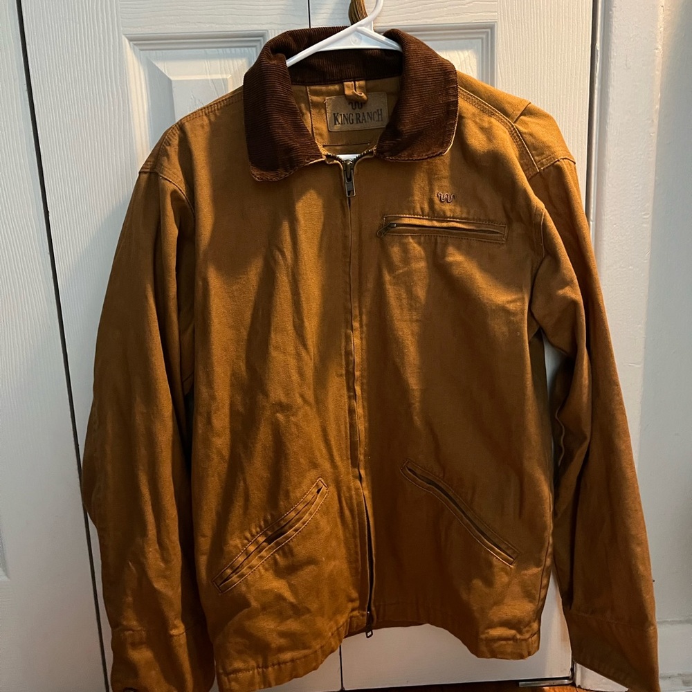 King Ranch Men's Tan Canvas Jacket